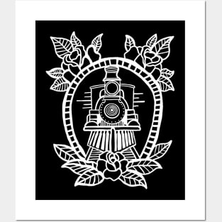 Train driver train driving train station locomotive lover Posters and Art